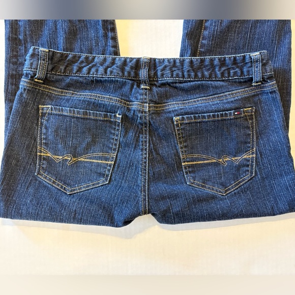 Tommy Hilfiger dark wash straight leg jeans size 10 S - Picture 5 of 8